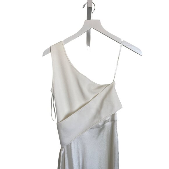 Ted Baker Ivena White One-Shoulder Dress - Picture 6 of 11